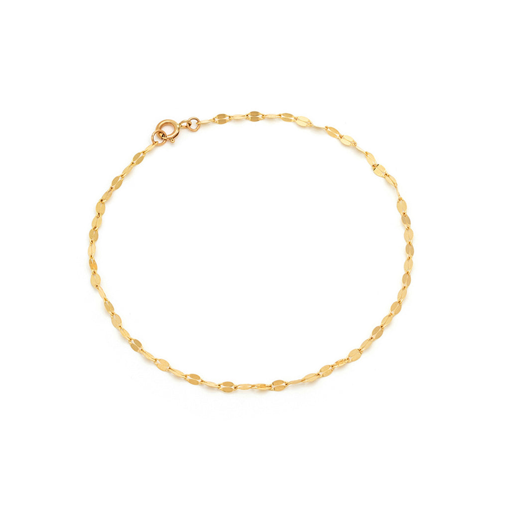 Shimmer Spark Bracelet | Solid 14k Gold