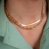 Thalie Necklace | Gold